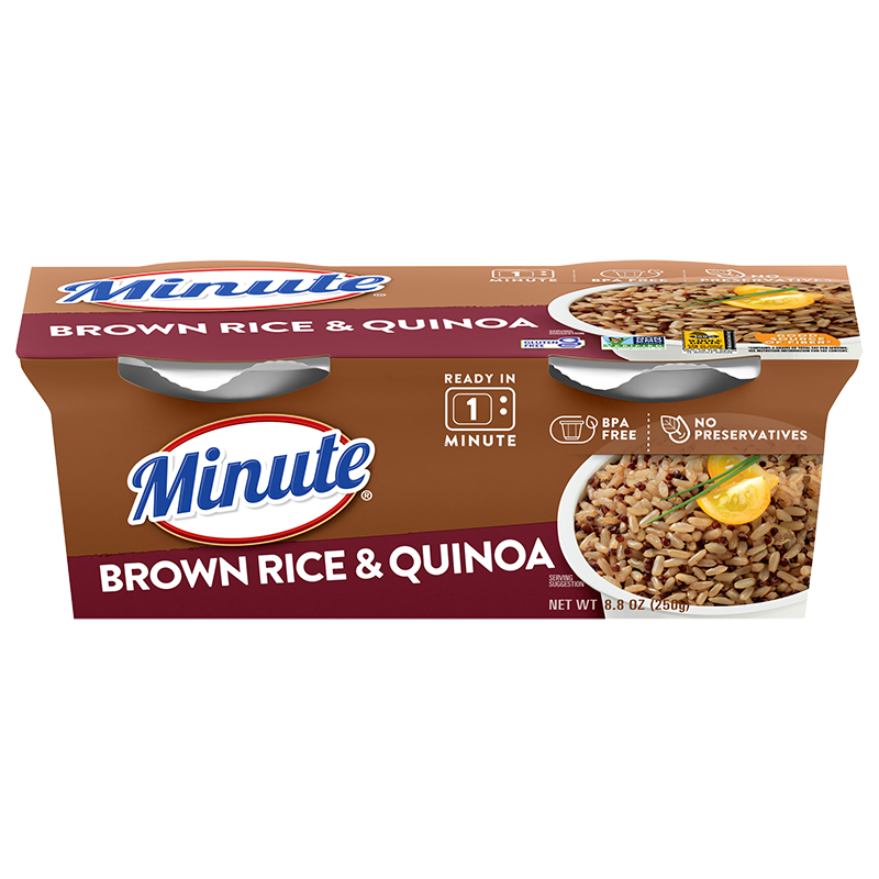 Brown Rice & Quinoa Cups