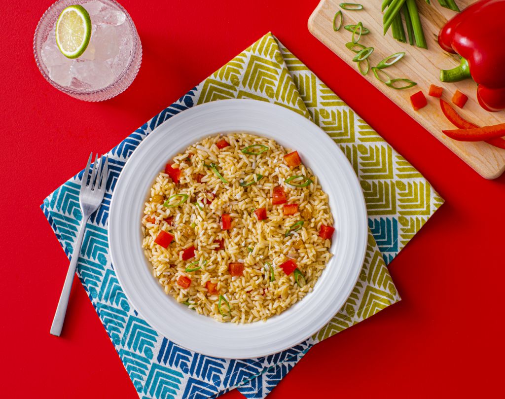 coconut curry mango white