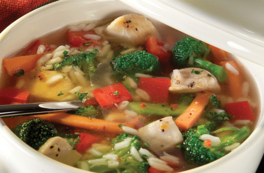 Chunky Chicken Vegetable Soup