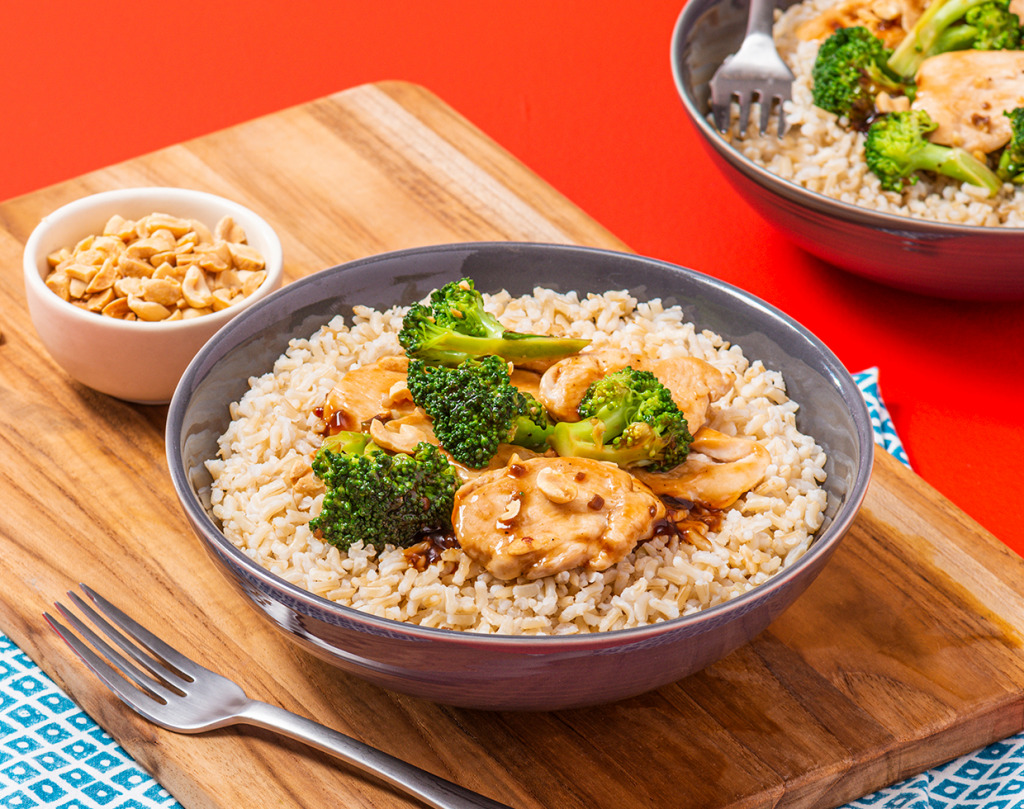 Easy-Teriyaki-Chicken-and-Brown-Rice-Dinner