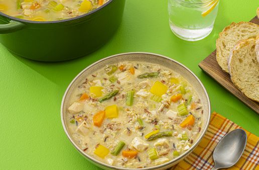 homestyle four grain chicken soup