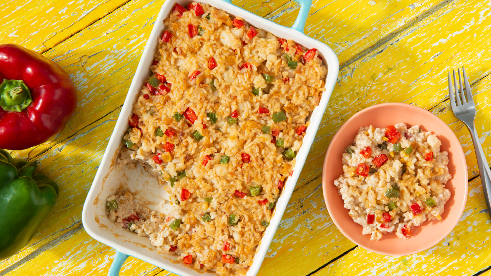 Creamy Vegetarian Casserole with Creamed Corn | Minute® Rice