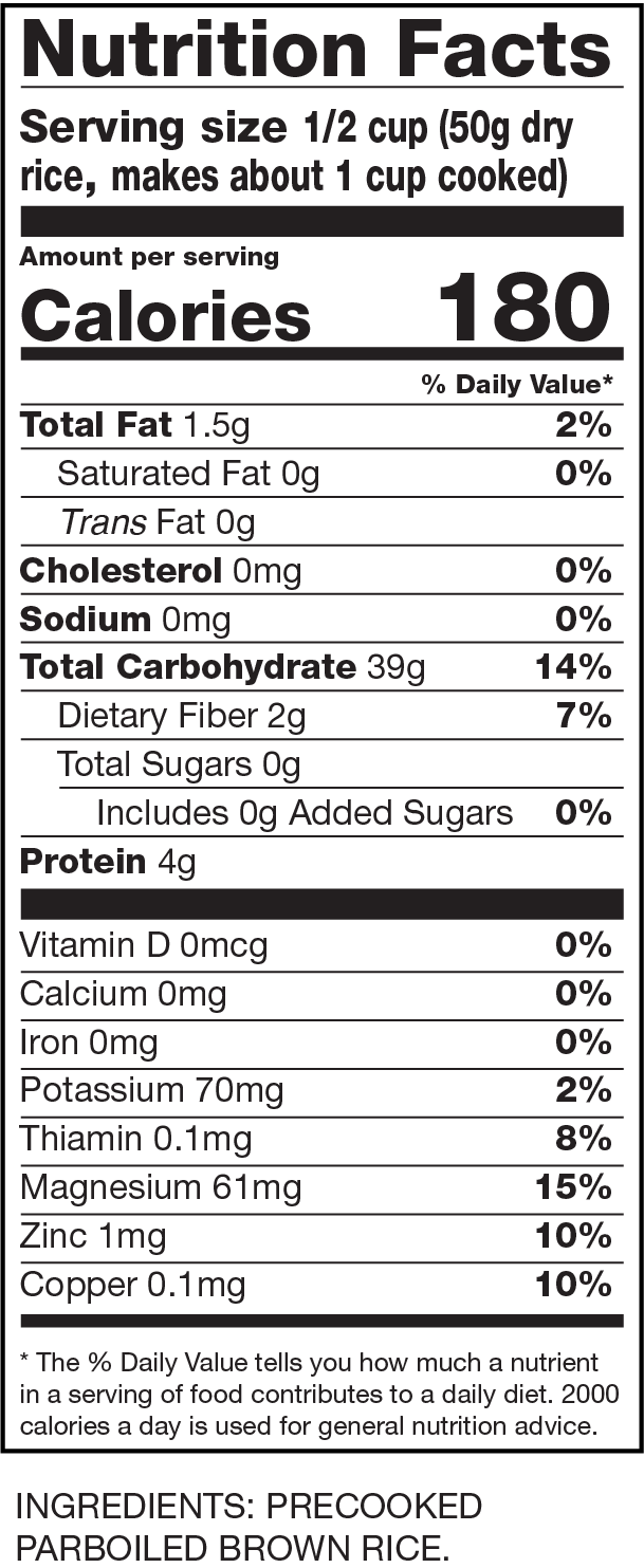 Instant Whole Grain Brown Rice Minute Rice