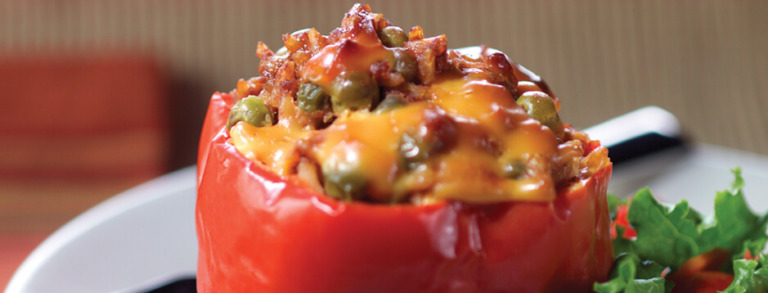Slow Cooker Stuffed Peppers