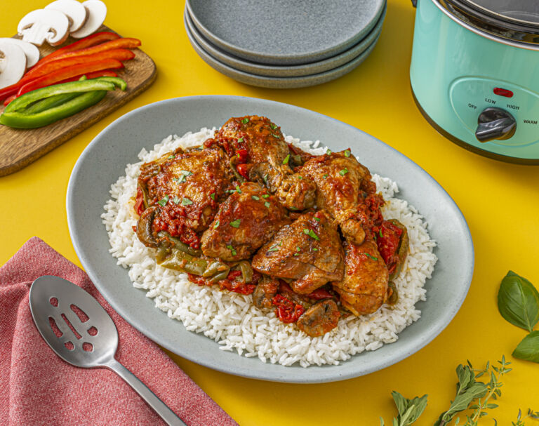 Slow Cooker Chicken Cacciatore