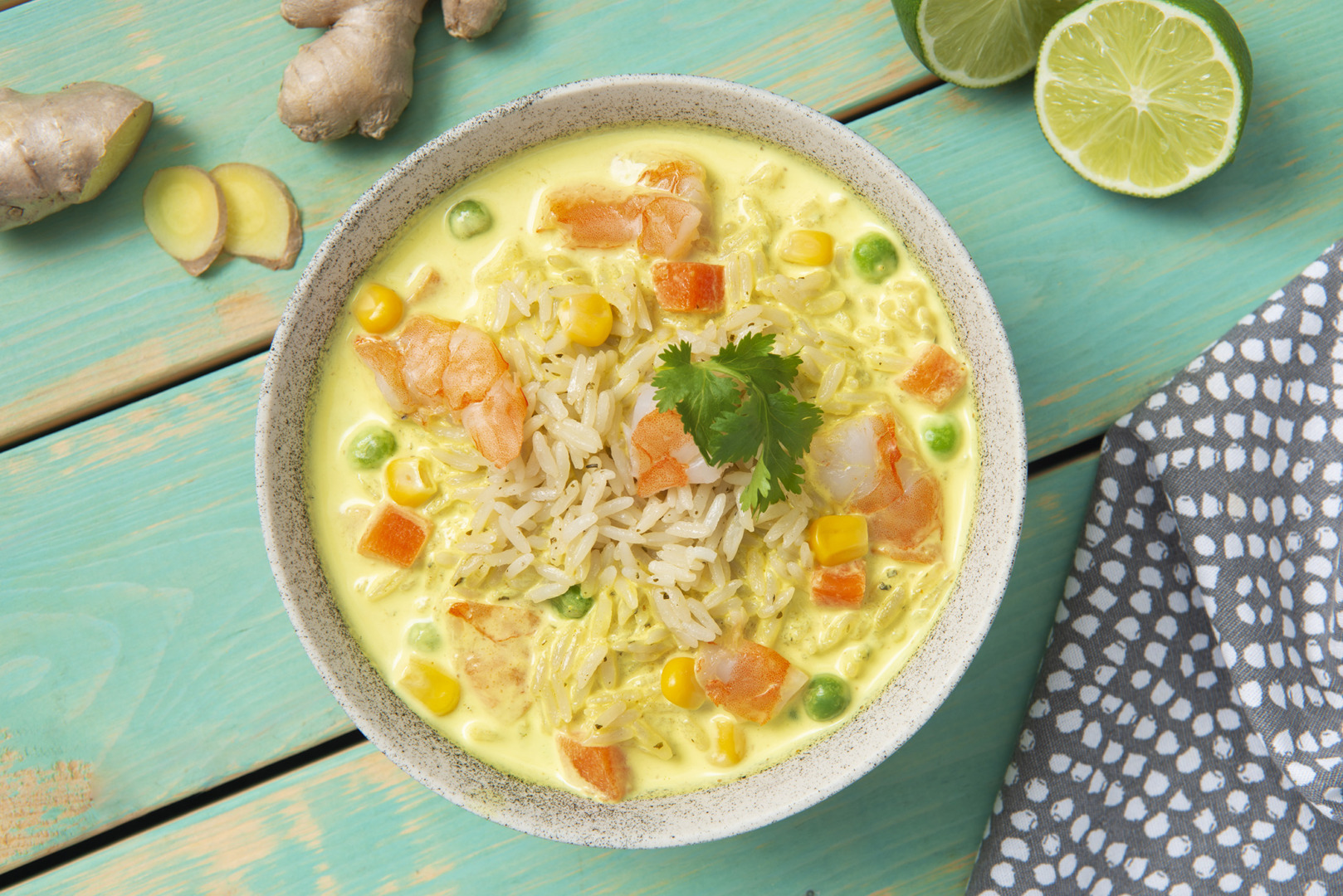 Easy Thai Coconut Shrimp Soup Recipe | Minute® Rice