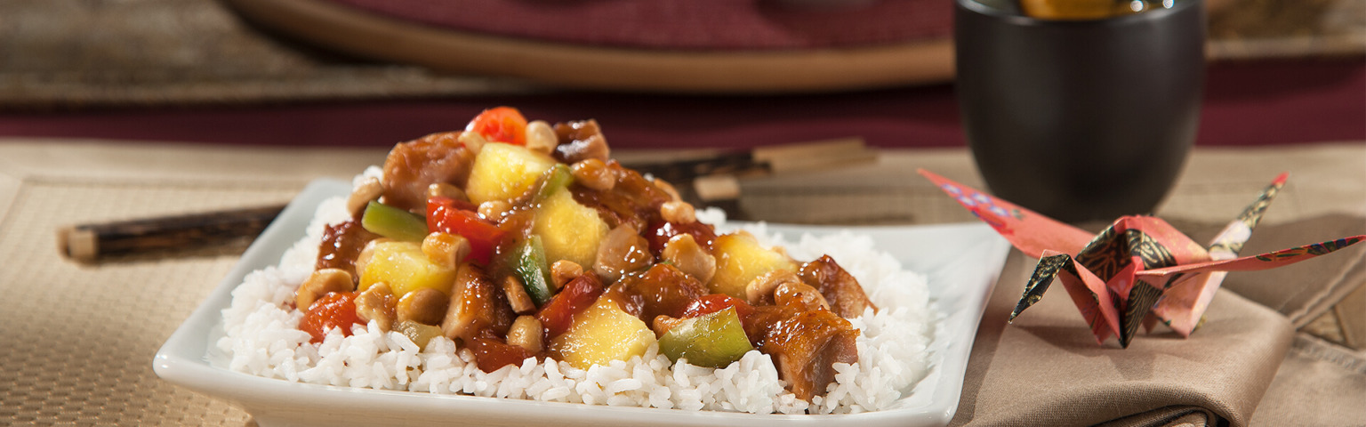 Cashew Sweet and Sour Chicken