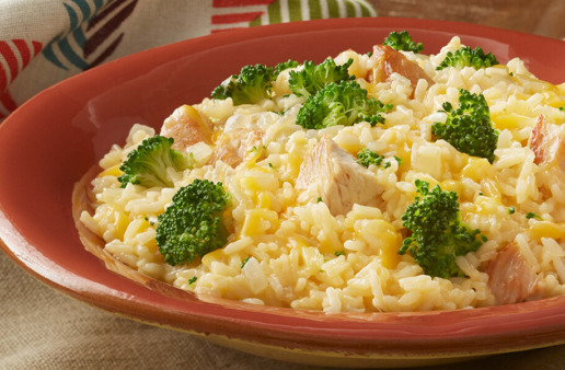 Cheesy-Broccoli-white-Rice-and-Turkey-dish