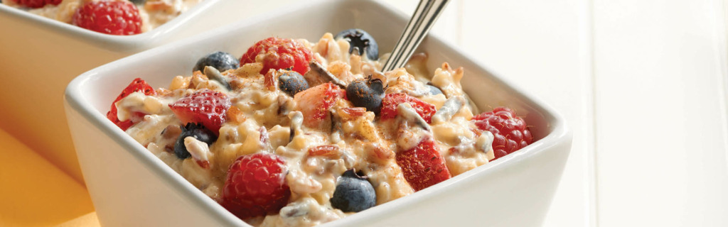 Four Grain Berries and Yogurt