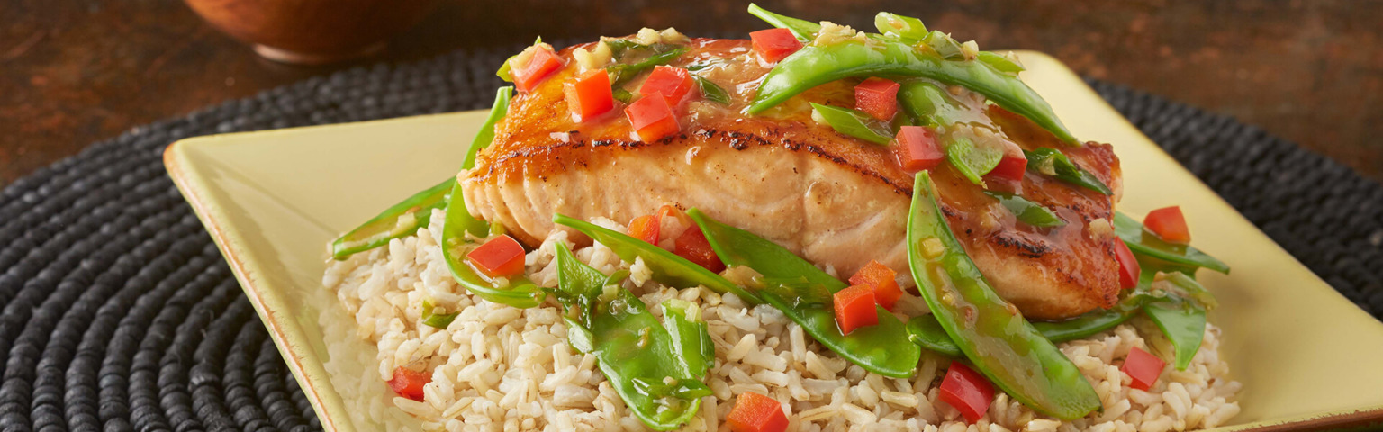 Ginger Seared Salmon