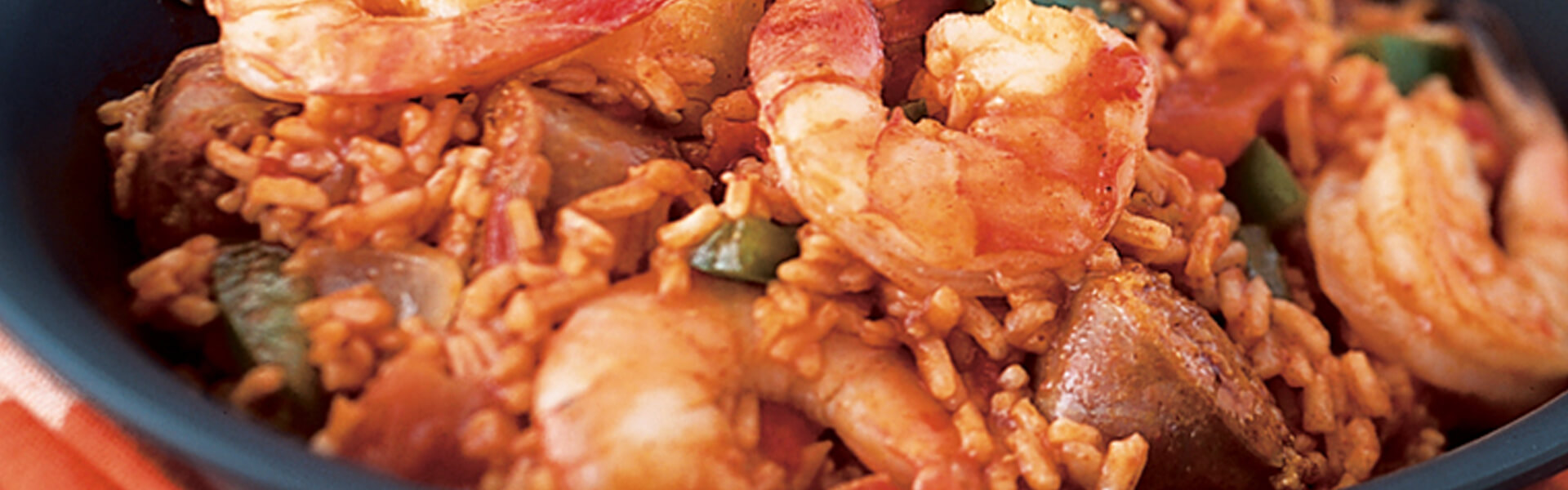 Jambalaya Skillet with Chicken, Shrimp and Rice Minute® Rice
