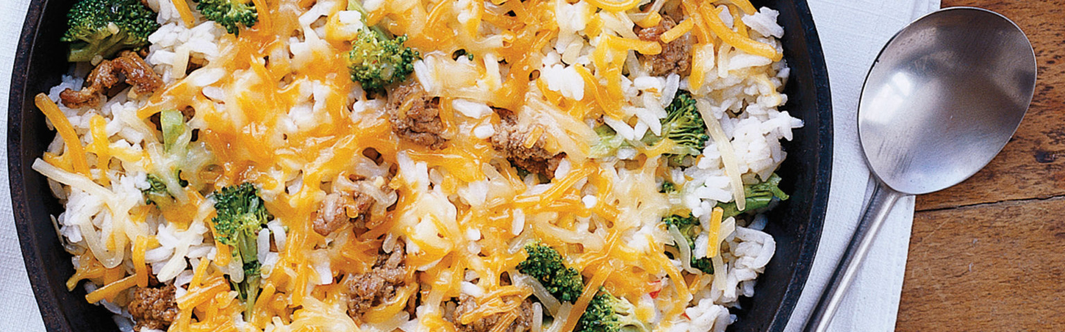 One Pot Beef And Rice Skillet With Broccoli Minute® Rice 7953