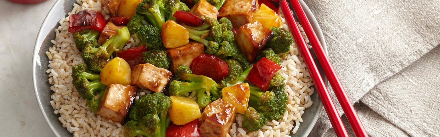 Teriyaki Tofu and Vegetable Stir-Fry