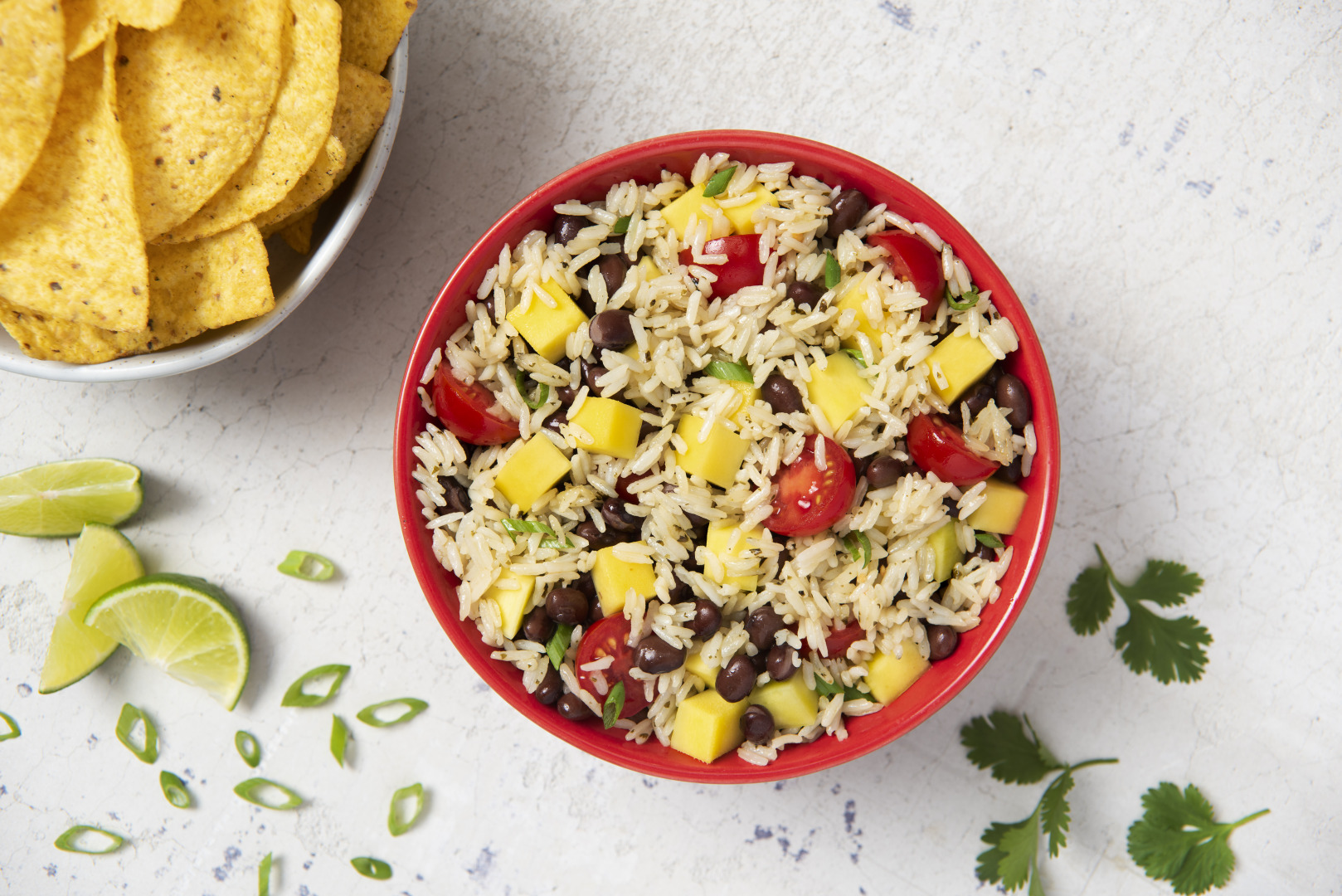 5-Minute Black Beans and Rice Mango Salad | Minute® Rice