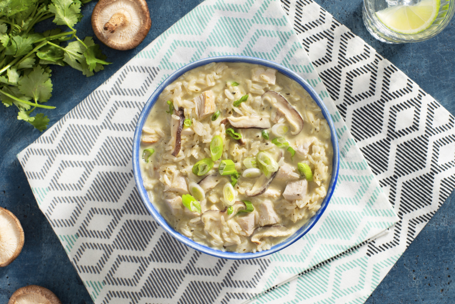 Thai Chicken and Rice Soup