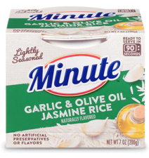 Garlic & Olive Oil Jasmine Rice Cups
