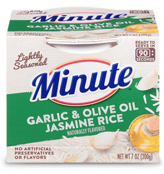Minute® Ready to Serve Garlic & Olive Oil Jasmine Rice