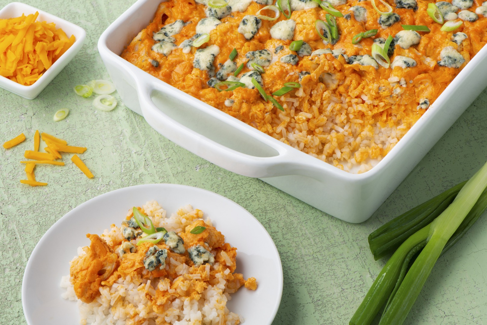 Buffalo Cauliflower Casserole-image