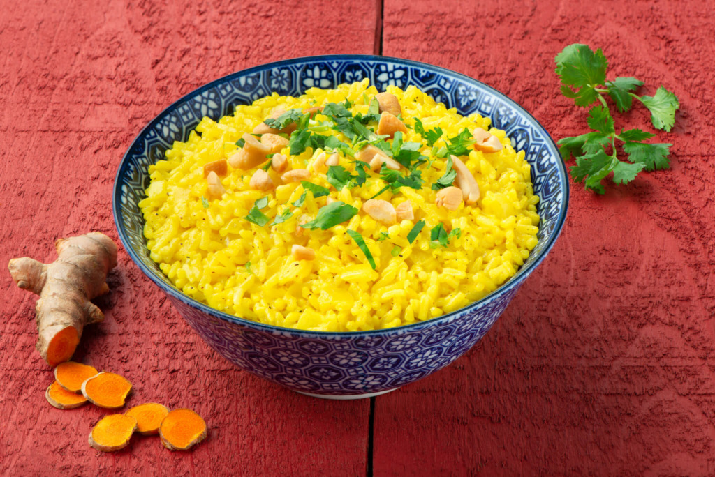 Spiced Curry Coconut Rice