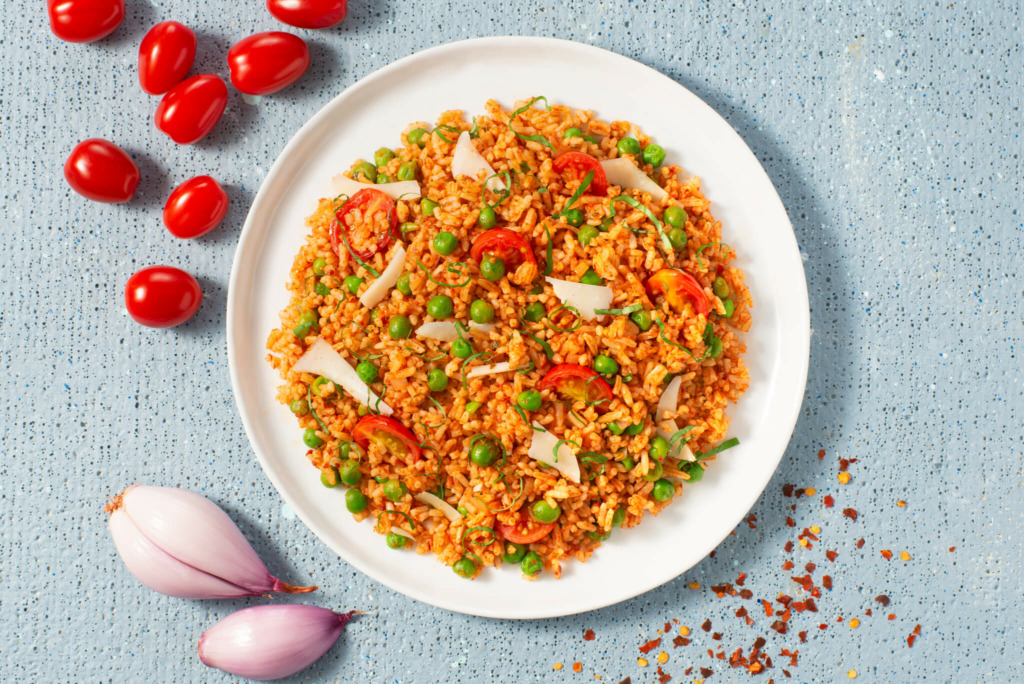 Pea and Pesto Rice