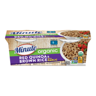 Minute® Ready to Serve Organic Red Quinoa & Brown Rice with Garlic