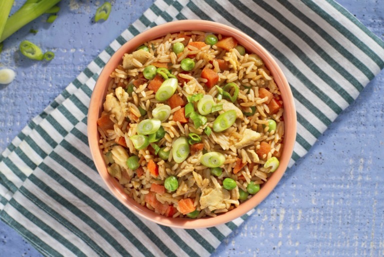 Quick Microwave Fried Rice Recipe | Minute® Rice