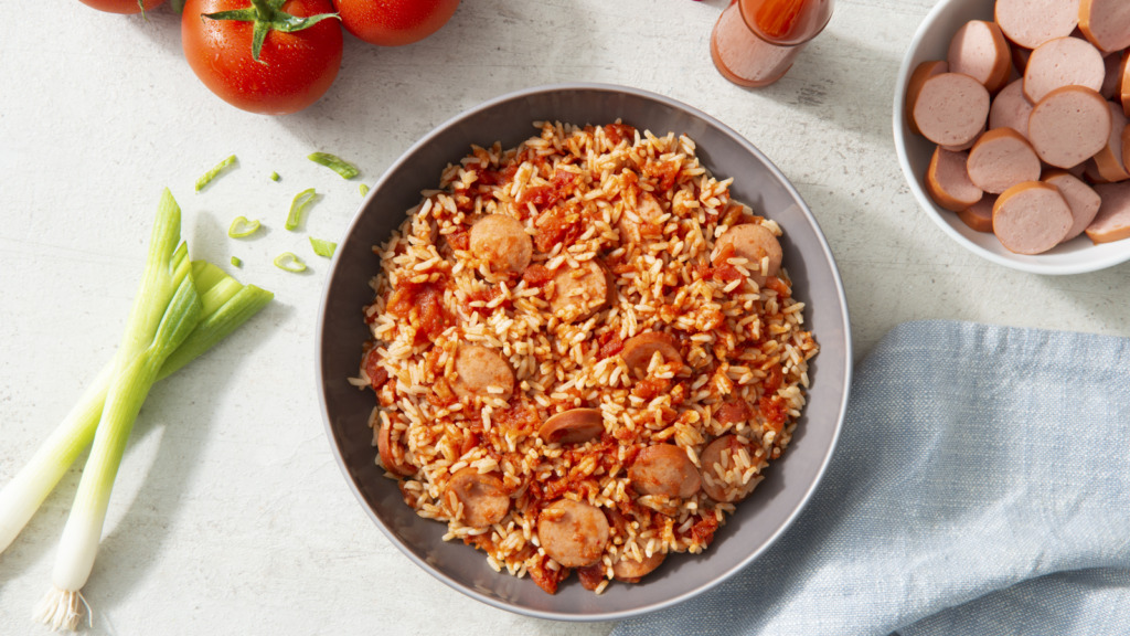 15-minute-jambalaya-with-tomato-and-sausages