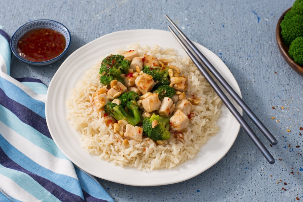 chicken-and-rice-dish-with-sweet-chili-sauce