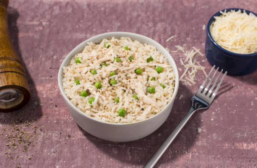white-rice-bowl-with-shredded-chicken-and-grated-parmesan