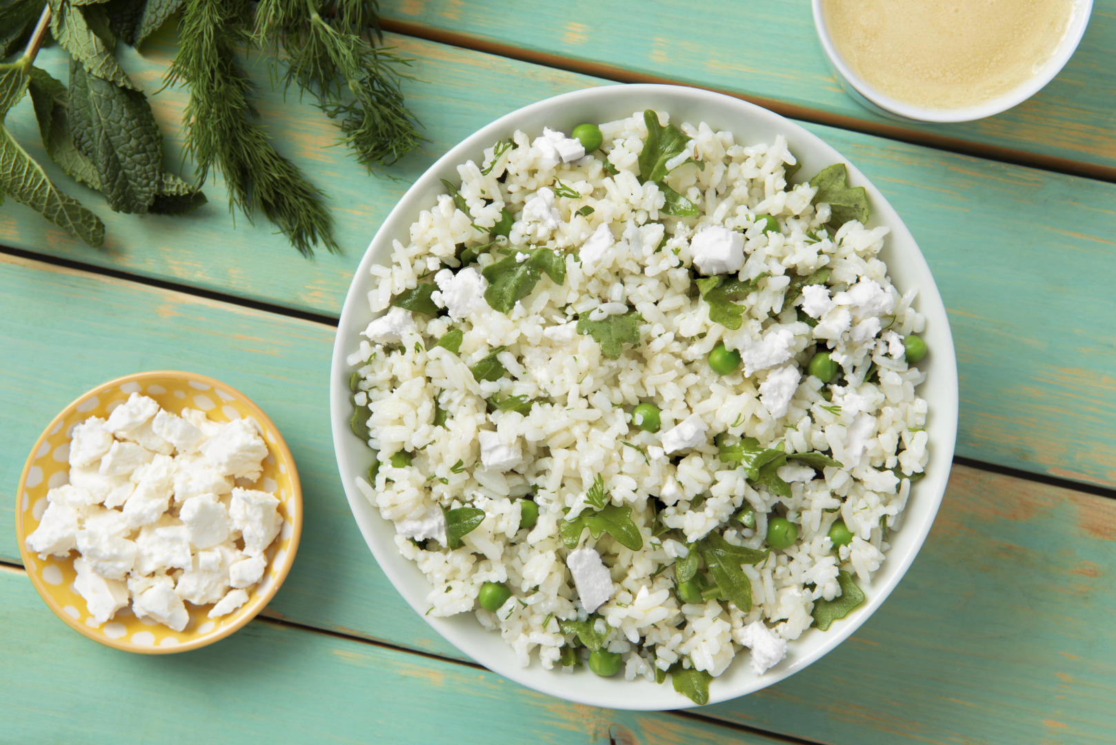 Jasmine Rice Salad with Mint and Feta Cheese | Minute® Rice
