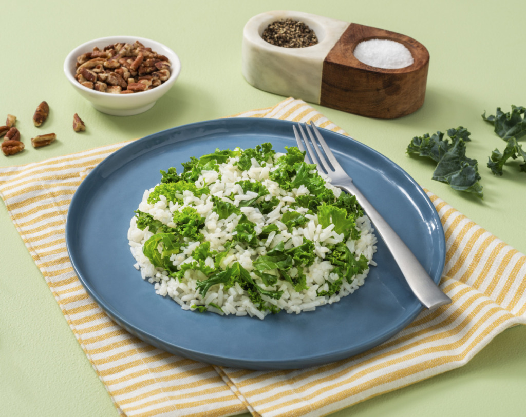 Garlic-Butter-Kale-Rice-with-jasmine-rice