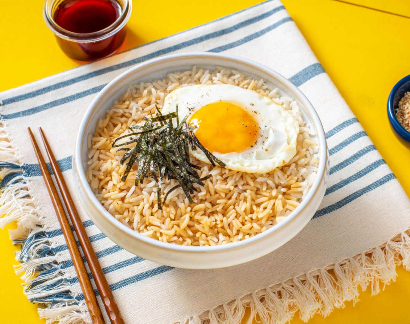 Asian Fried Egg with Microwavable Jasmine Rice | Minute® Rice