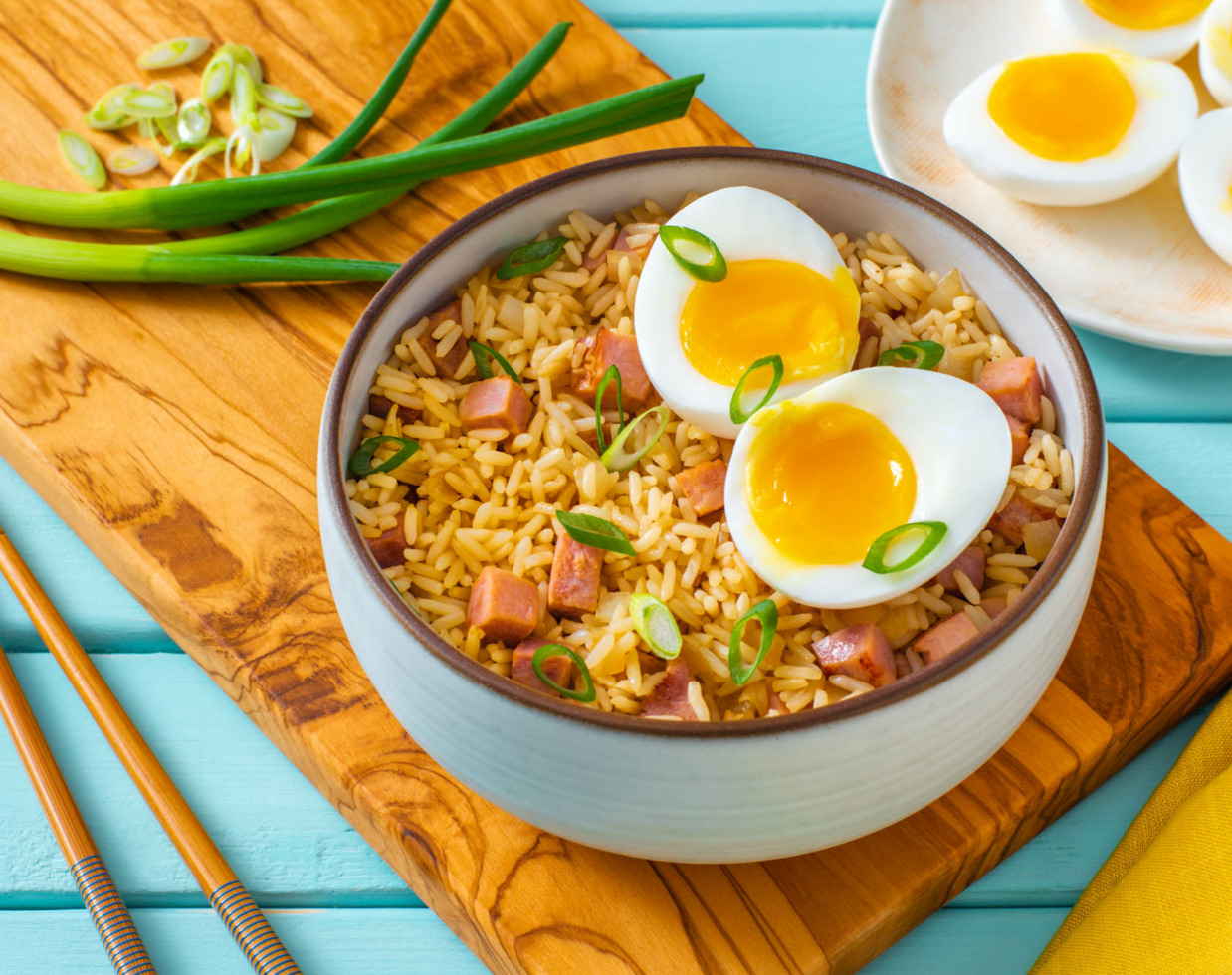 Shoyu Rice with Soft-Boiled Egg