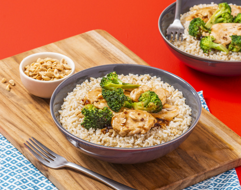 Quick Teriyaki Chicken and Brown Rice Dinner Minute® Rice