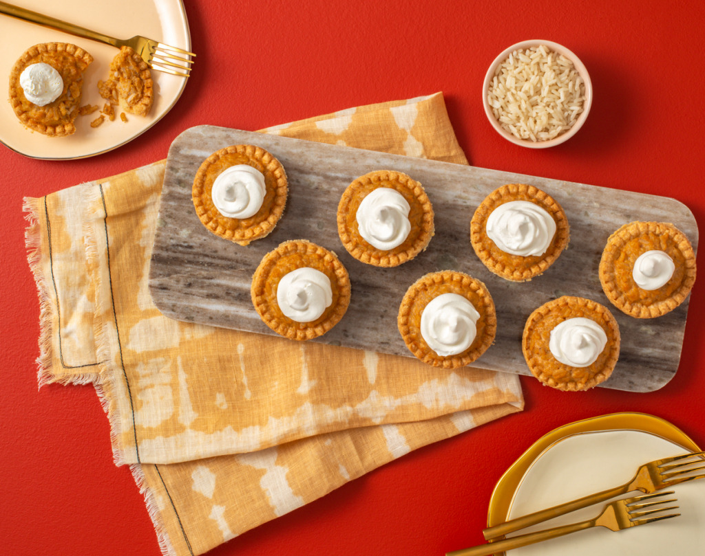 Pumpkin Pie Rice Puddings