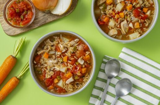 Easy Chicken Long Grain and Wild Rice Soup