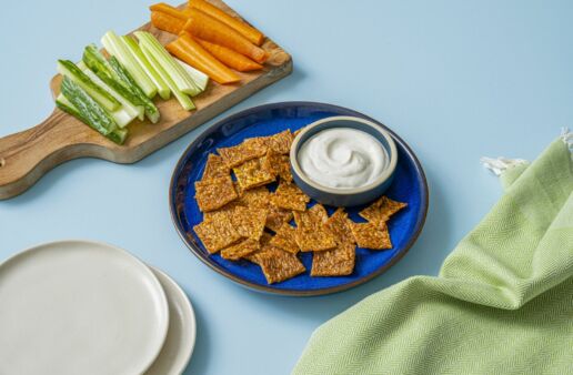 HOT HONEY CHICKEN CRACKERS AND RANCH DIP RECIPE