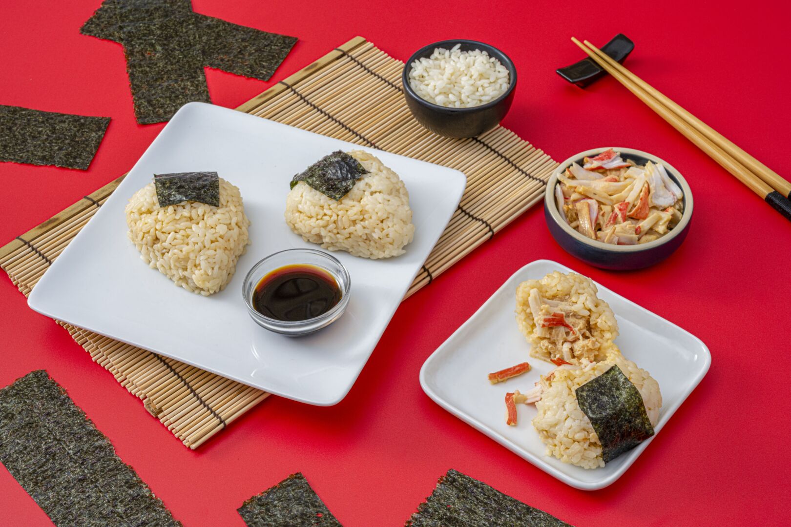 Spicy Crab Onigiri | Minute® Rice