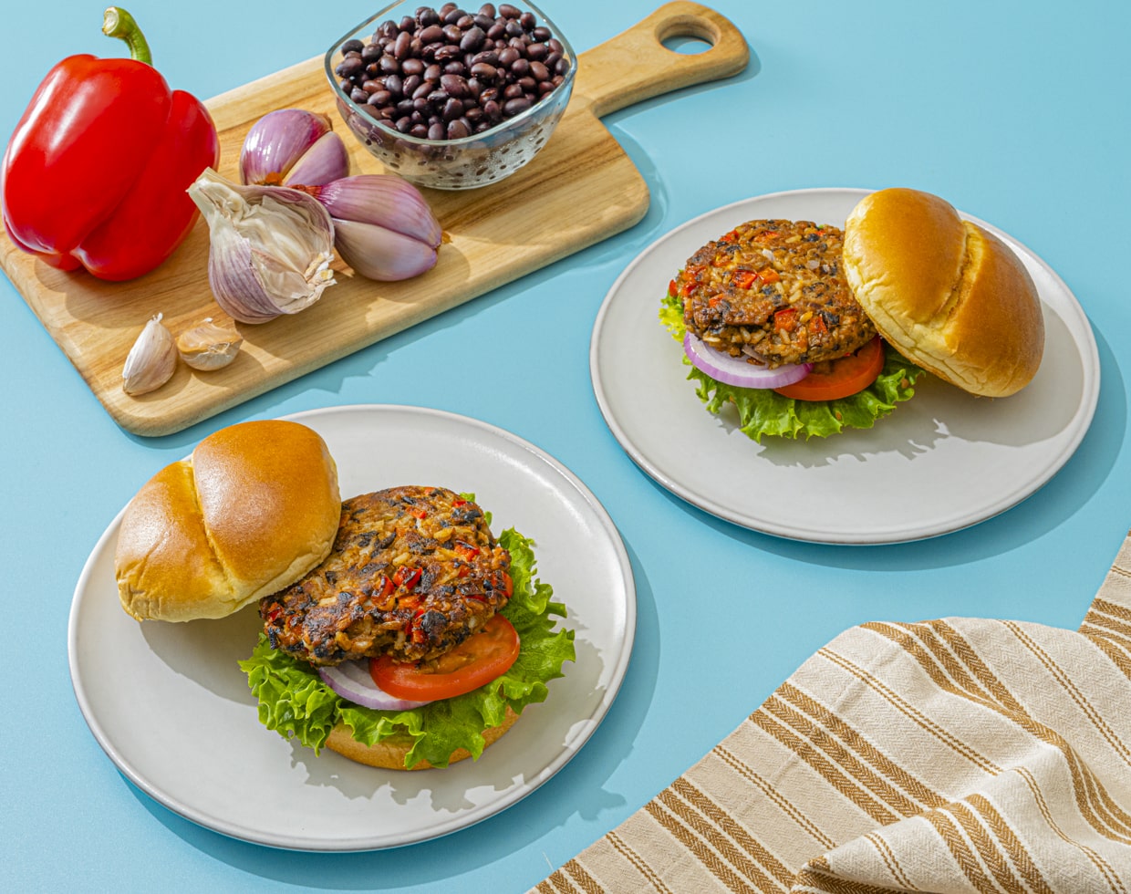 Black Bean Veggie Burger