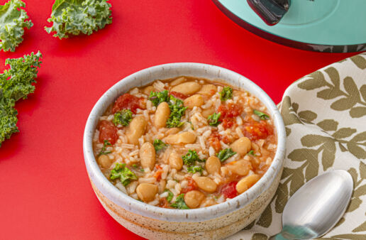 SLOW COOKER TUSCAN BEAN STEW