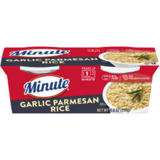 Garlic Parmesan Rice Cups