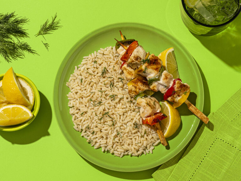 Grilled Chicken Skewers
