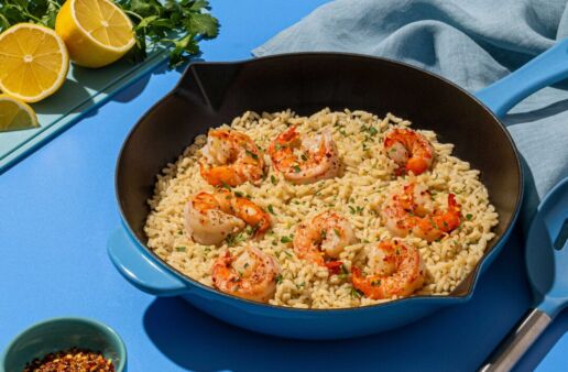 Creamy Garlic Parmesan Rice with Spinach Recipe with Minute® Rice
