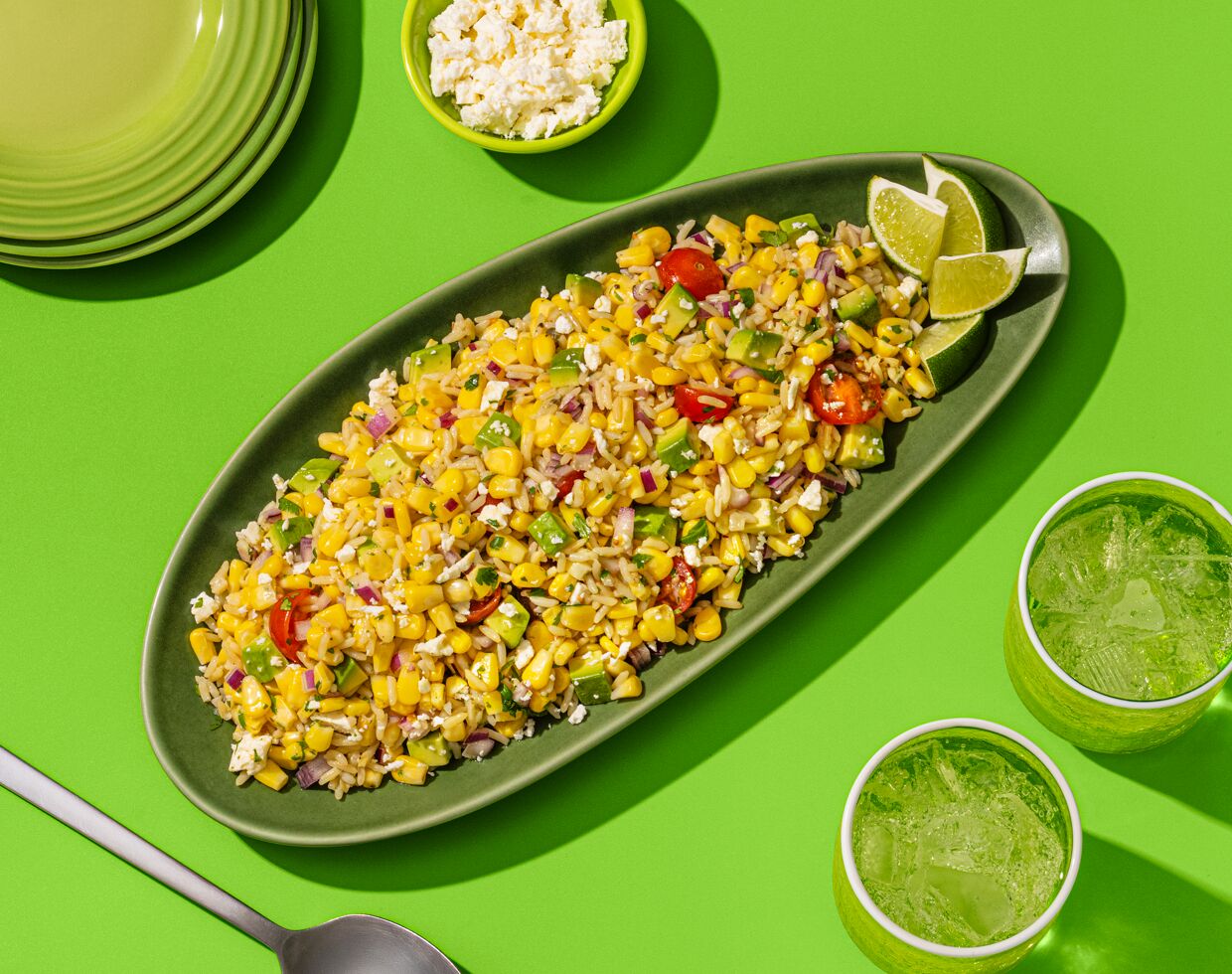 Summer Corn Salad with Avocado