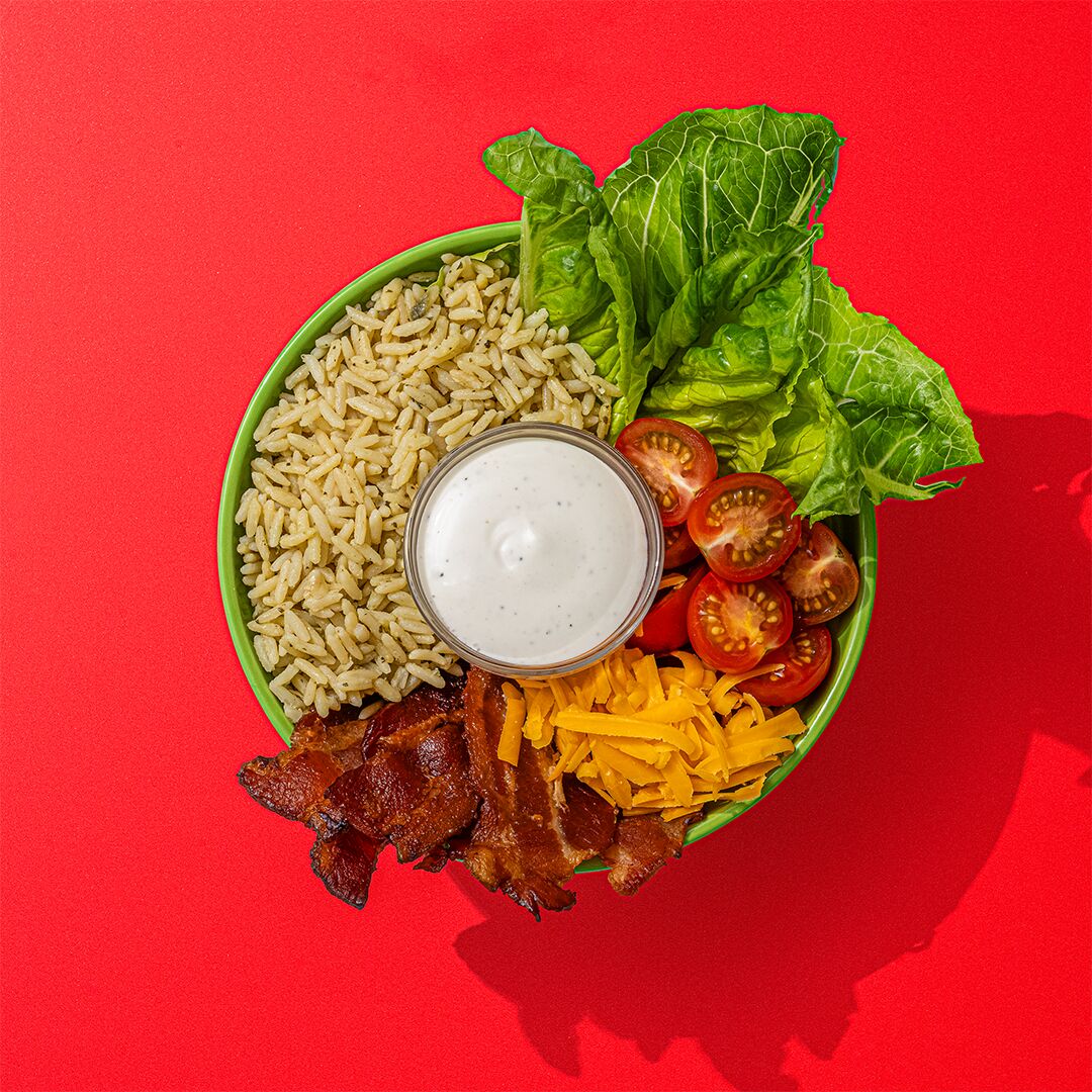 spicy bacon cheddar ranch bowl