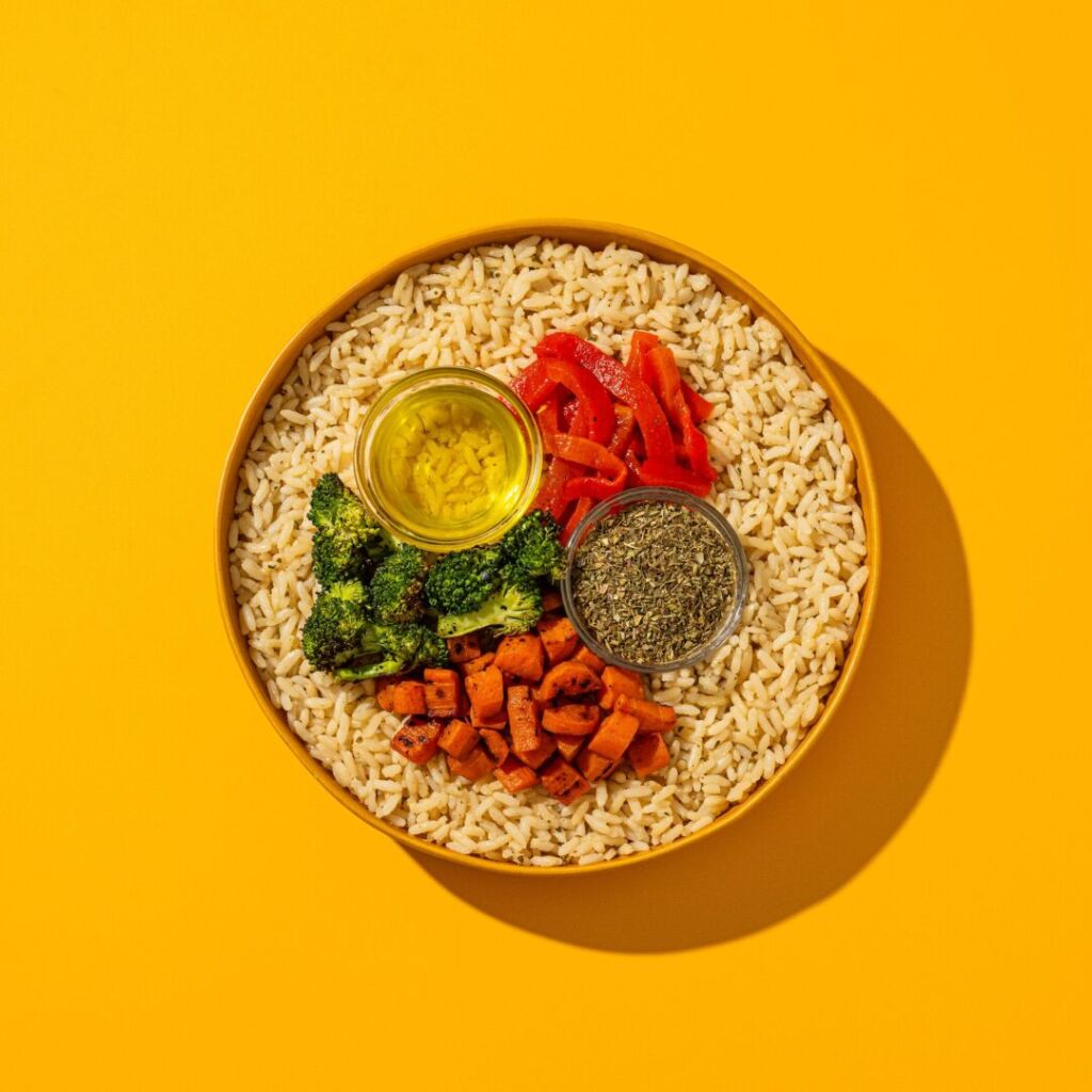 veggie rice bowl