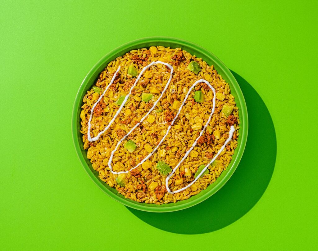 chorizo burrito bowl